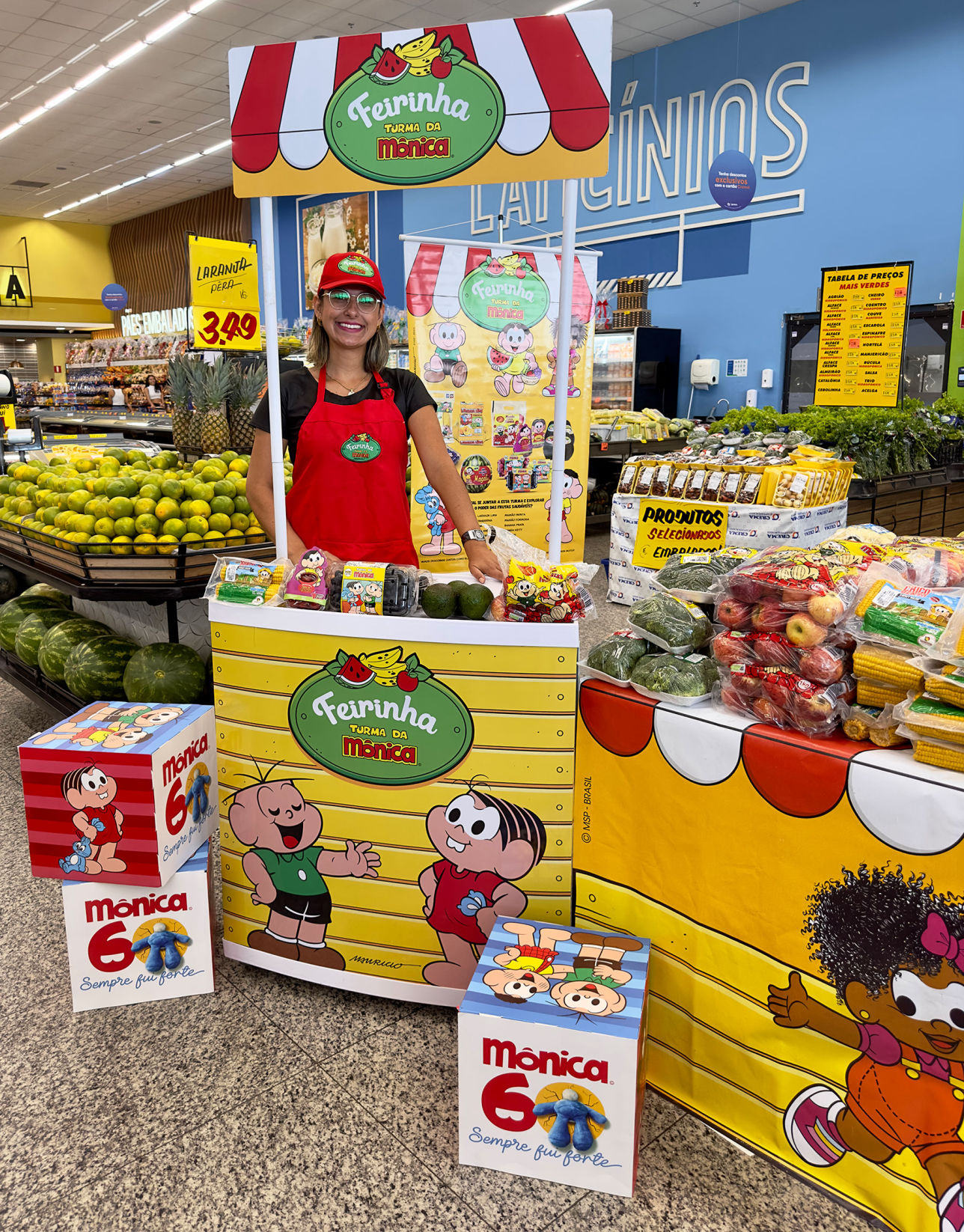 Promotora Ferinha Turma da Mônica 