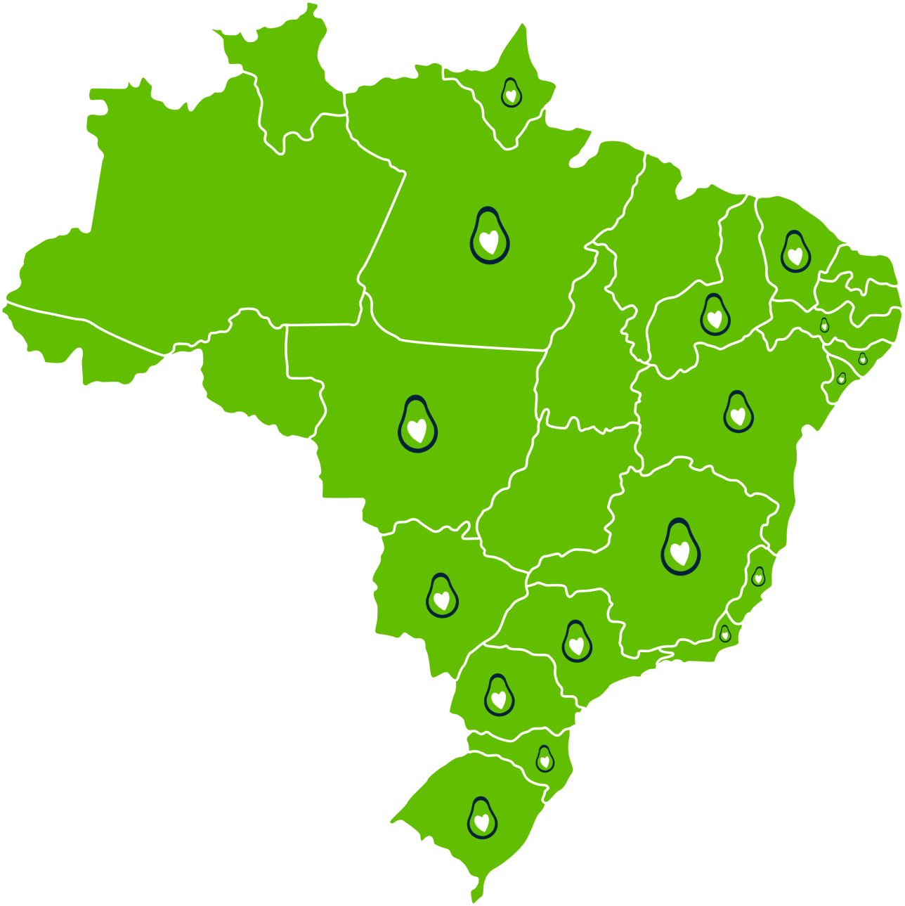 Onde a Maracathe Frutas atua